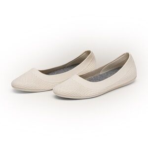 Allbirds | Women's Tree Breezer Ballet Flats Size 10 Beige Wool Comfort